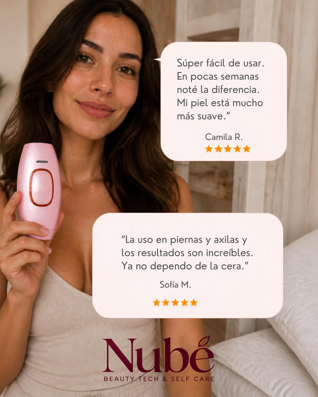 Nuestras clientas Nubé